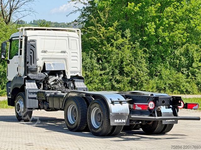 Shasi kamioni MAN TGX 33.480 Fahrgestell 6,70 m * 6x6  *TOP!