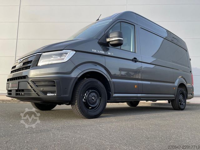 高顶厢式货车 MAN TGE 3.200 L3H3 Kasten 4x4 CAMPER DREHSITZE AHK