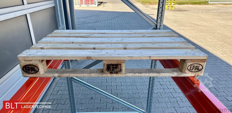 भारी-ड्यूटी शेल्फ ca. 100,16 lfm. Palettenregale H: 250 cm Fachlast: 3000 kg , 324 Palettenplätze