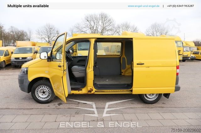 Fourgon tôlé Volkswagen T5 Transporter 2.0 TDI PARKTRONIK EURO-5 2xSCHIEBETÜR CoC