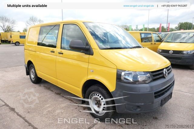 Fourgon tôlé Volkswagen T5 Transporter 2.0 TDI PARKTRONIK EURO-5 2xSCHIEBETÜR CoC