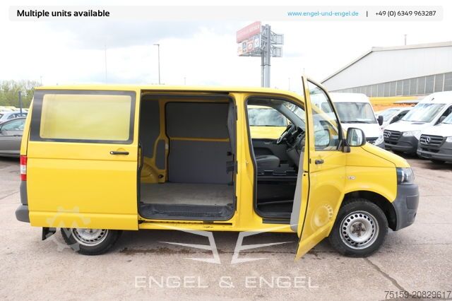 Fourgon tôlé Volkswagen T5 Transporter 2.0 TDI PARKTRONIK EURO-5 2xSCHIEBETÜR CoC
