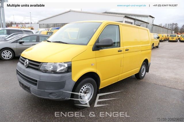 Fourgon tôlé Volkswagen T5 Transporter 2.0 TDI PARKTRONIK EURO-5 2xSCHIEBETÜR CoC