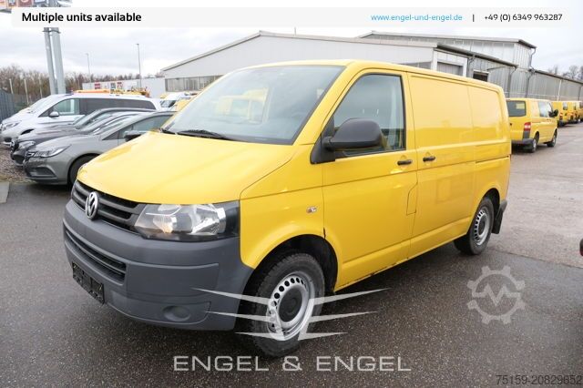 Fourgon tôlé Volkswagen T5 Transporter 2.0 TDI PARKTRONIK EURO-5 2xSCHIEBETÜR CoC