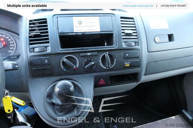 Fourgon tôlé Volkswagen T5 Transporter 2.0 TDI PARKTRONIK EURO-5 2xSCHIEBETÜR CoC