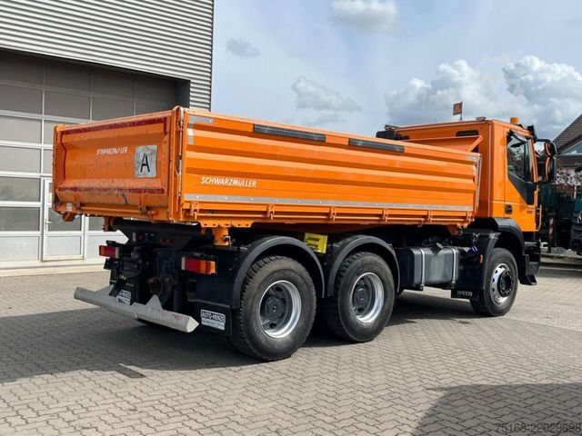 自卸卡车 IVECO TRACKER AD380T/P 500 3-Achs Kipper Bordmatik lin