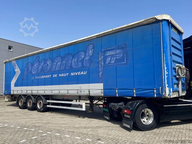Bâches coulissantes Fruehauf SAF AXLES, DISC BRAKES, FULL AIR SUSPENSION