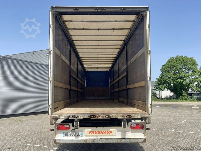 Bâches coulissantes Fruehauf SAF AXLES, DISC BRAKES, FULL AIR SUSPENSION