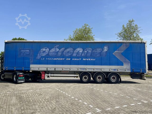 Bâches coulissantes Fruehauf SAF AXLES, DISC BRAKES, FULL AIR SUSPENSION