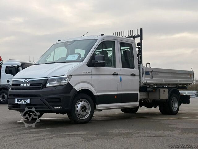 3-sidet tippelad MAN TGE 6.160 4x2 SB DOKA Meiller 3-S Kipper