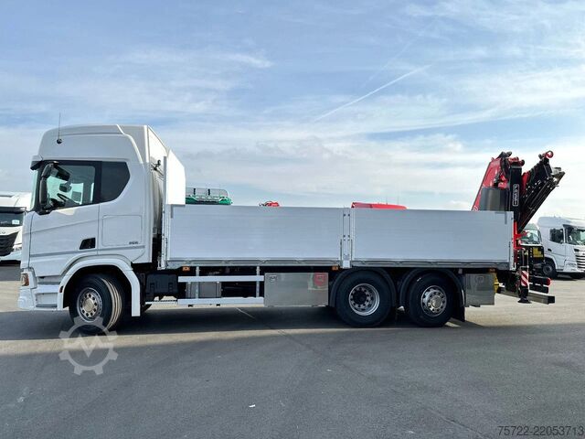 Platforma za utovar Scania R560 6x2-4 BL Baustoff-Pritsche FASSI 2.24