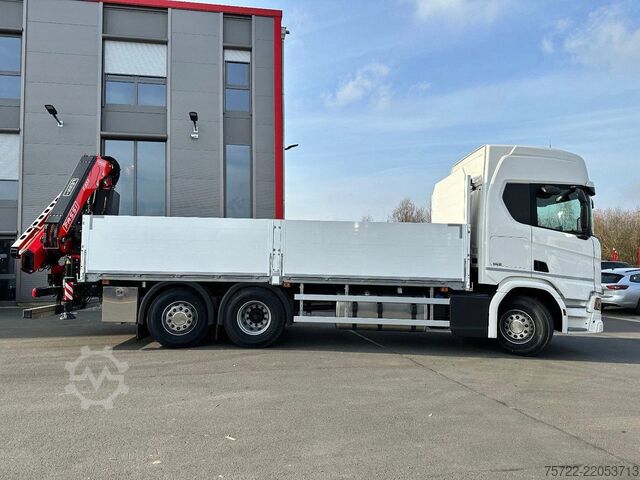 Platforma za utovar Scania R560 6x2-4 BL Baustoff-Pritsche FASSI 2.24