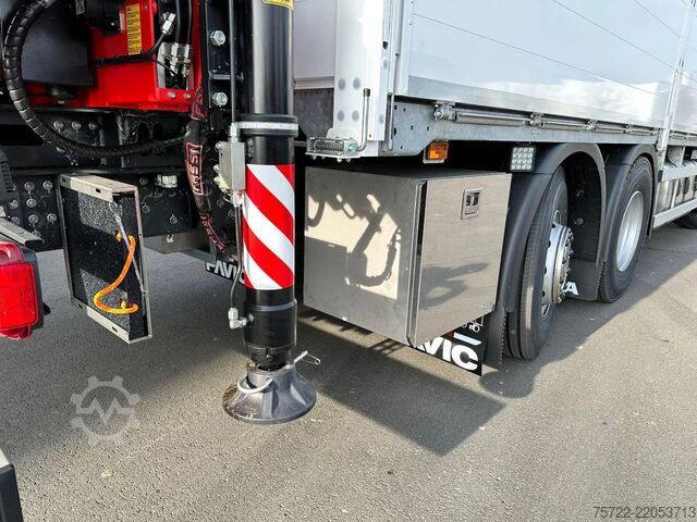 Platforma za utovar Scania R560 6x2-4 BL Baustoff-Pritsche FASSI 2.24