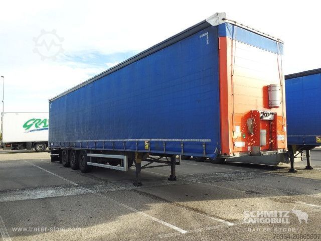 Open semitrailer with tarp Schmitz Cargobull Semitrailer Curtainsider Standard