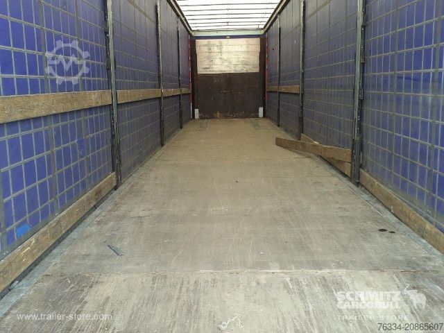 Open semitrailer with tarp Schmitz Cargobull Semitrailer Curtainsider Standard