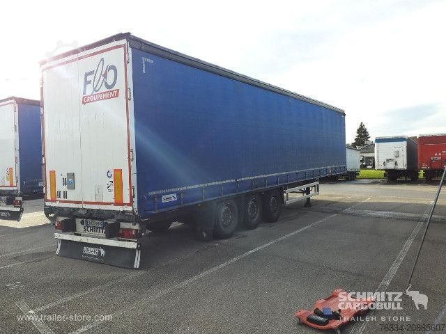 Open semitrailer with tarp Schmitz Cargobull Semitrailer Curtainsider Standard