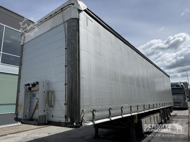 Auflieger mit Pritsche & Plane Schmitz Cargobull Curtainsider Standard