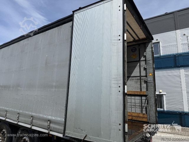 Auflieger mit Pritsche & Plane Schmitz Cargobull Curtainsider Standard