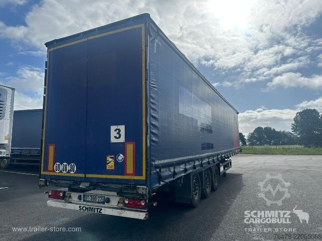 Semirremolque abierto con toldo Schmitz Cargobull Curtainsider Mega