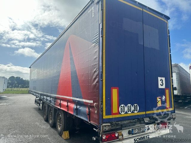 Semirremolque abierto con toldo Schmitz Cargobull Curtainsider Mega