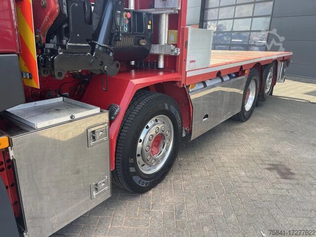 Kamion sa kranom Volvo FMX 500 FMX 500 8x2 Euro 6 Effer 395-8S