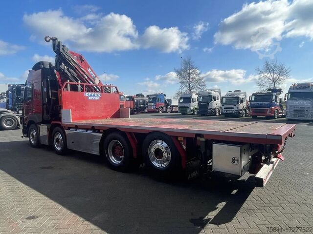 Kamion sa kranom Volvo FMX 500 FMX 500 8x2 Euro 6 Effer 395-8S