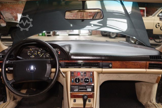 Fourgon MERCEDES-BENZ SEL 500 W126 Schiebdach Leder Langversion TüvNeu