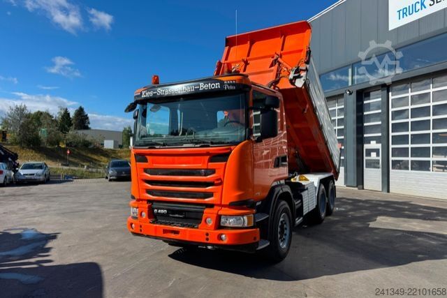Camión volquete SCANIA G490 6x4 Bordmatik