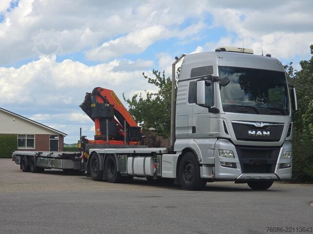 Kraana veoauto MAN TGX 26.400 KRAANWAGEN 34002 34tm PALFINGER!!EUR...