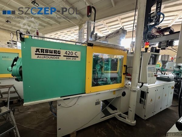 Máquina de moldeo por inyección Arburg 420C 800-250