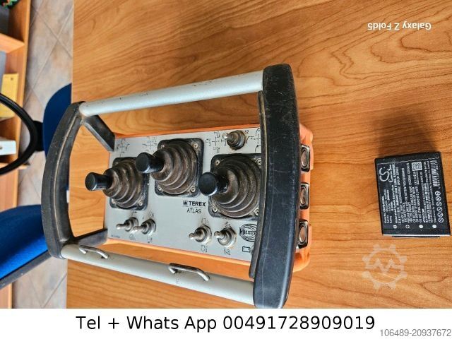 Kamyon üzerine monteli vinç MERCEDES-BENZ 2644 6x4 Kran Terex 165.2 Funk