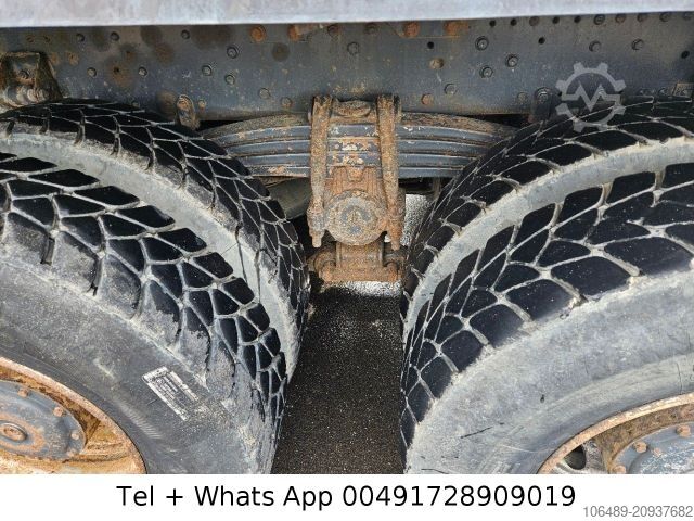 شاحنة قلابة ثلاثية الجوانب MERCEDES-BENZ 3346 k 6X6   Blatt / Blatt