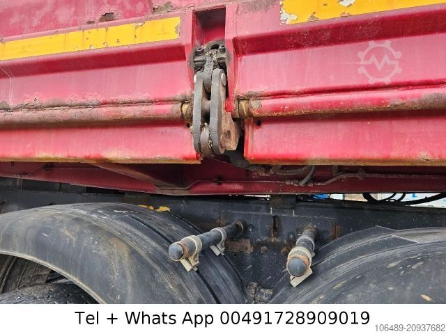 Тристранен самосвал MERCEDES-BENZ 3346 K 6X6   Blatt / Blatt Bordmatik 2 Stück