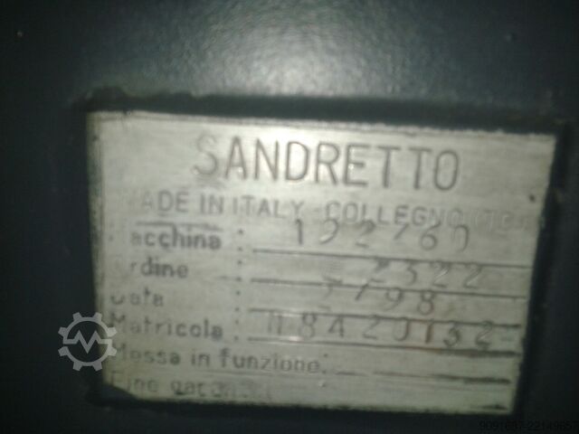 Máquina de moldeo por inyección Sandretto OTTO 192/60