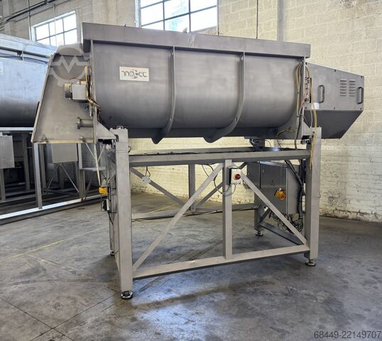 Mixer dayung dua poros 2.600L Inotec dubbele peddelmenger 2.600L Type IPM 200