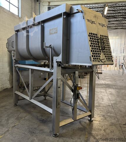 Mixer dayung dua poros 2.600L Inotec dubbele peddelmenger 2.600L Type IPM 200