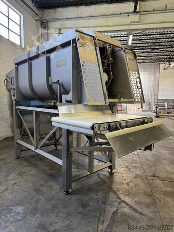 Mixer dayung dua poros 2.600L Inotec dubbele peddelmenger 2.600L Type IPM 200