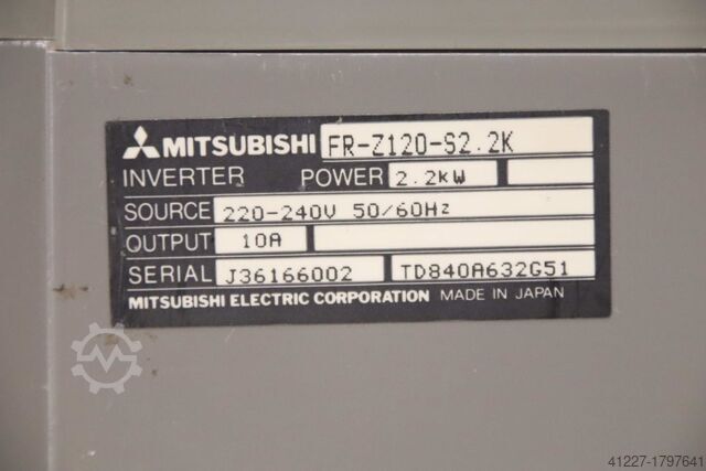 Convertisseur de fréquence 2,2 kW Mitsubishi Freqrol Z-120  FR-Z120-S2.2K