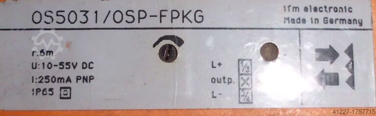 Отражателна светлинна бариера IFM