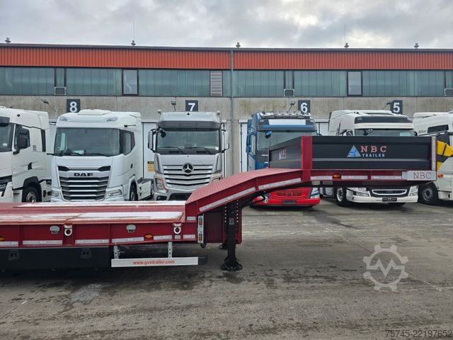 Ημιρυμουλκούμενο χαμηλής φόρτωσης  GVN * 3GVN * LENK-& LIFTACHSE*HYDR. RAMPEN * NEU