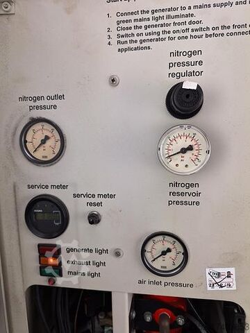 Nitrogen Generator Domnick Hunter Nitrox Z UHPZN1001