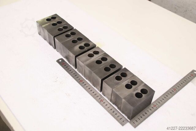 बदलने योग्य जॉ सेट, ऊपरी जॉ का सेट, 4 सेट SCHUNK SWB-200 Backenbreite 40 mm