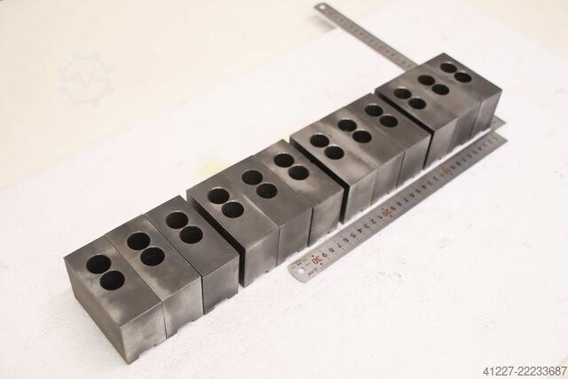 बदलने योग्य जॉ सेट, ऊपरी जॉ का सेट, 4 सेट SCHUNK SWB-200 Backenbreite 40 mm