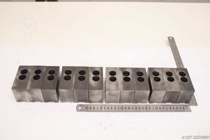 बदलने योग्य जॉ सेट, ऊपरी जॉ का सेट, 4 सेट SCHUNK SWB-200 Backenbreite 40 mm