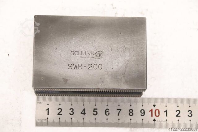 बदलने योग्य जॉ सेट, ऊपरी जॉ का सेट, 4 सेट SCHUNK SWB-200 Backenbreite 40 mm