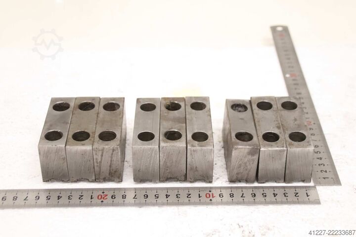 बदलने योग्य जॉ सेट, ऊपरी जॉ का सेट, 4 सेट SCHUNK SWB-200 Backenbreite 40 mm