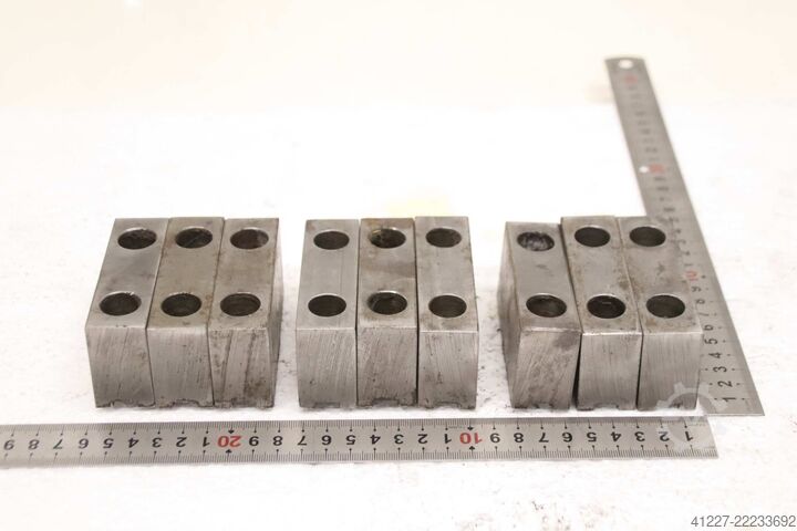 इंटरचेन्जेबल जबड़े और टॉप जबड़े सेट, 3 सेट unbekannt Backenbreite 25 mm