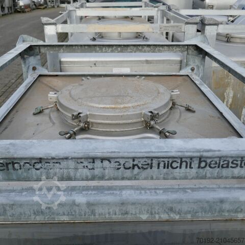 IBC kontejner od 1000 litara izrađen od V2A Umformtechnik Hausach (UCON) 9516