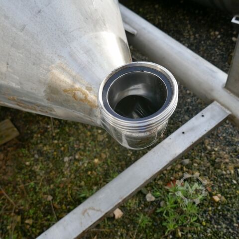 Tlačna posuda od 3000 litara izrađena od nehrđajućeg čelika V4A Waldner 9492