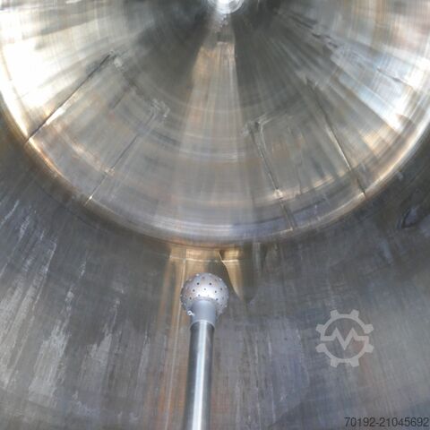 Tlačna posuda od 3000 litara izrađena od nehrđajućeg čelika V4A Waldner 9492